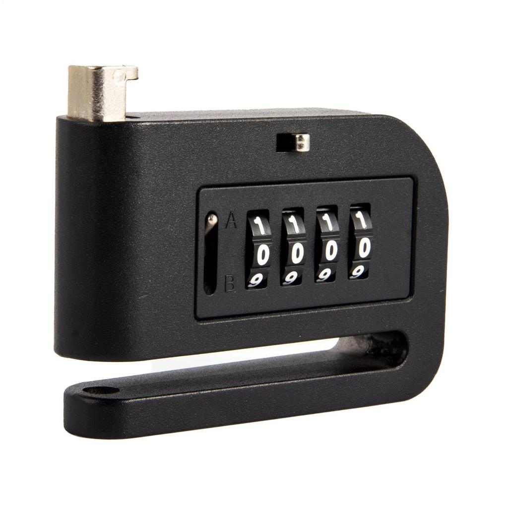 Motorcycle Disc Brake Lock, Anti-theft Metal Brake Lock Motorcycle Lock, 4 Digit Password Disc
