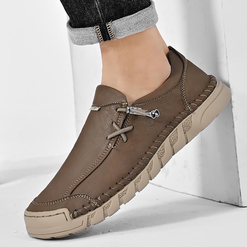Men's Leather Shoes Casual Sneakers