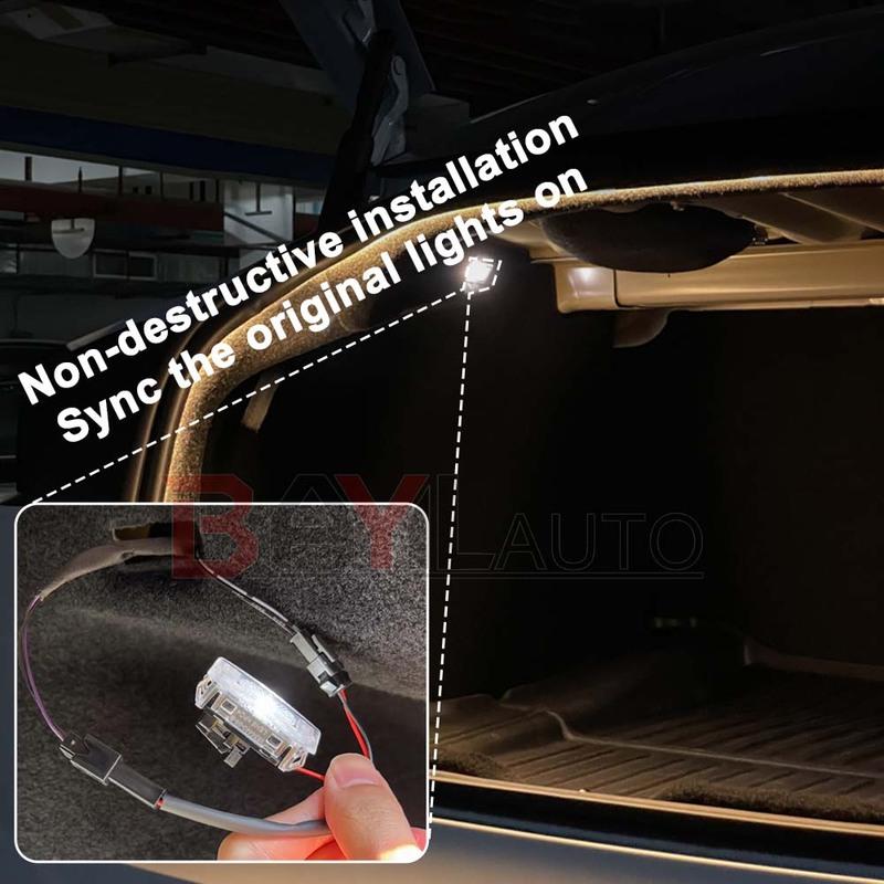 Car Trunk light For Tesla NEW Model 3 highland 2024 2025 Interior atmosphere light Rear Tail box lighting Auto Accessories