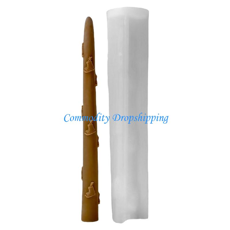 Y5JC Christmas Themed Silicone Mold Silicones For Epoxy Resin Handmade Pillar Soap Chocolate Baking