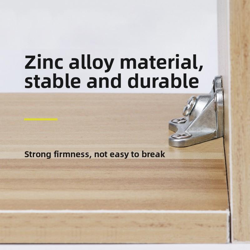 L-shaped Corner Bracket Furniture Hardware Accessories Combination Corner Bracket Three-in-one Connector Butterfly Corner Bracket Plate Fastener