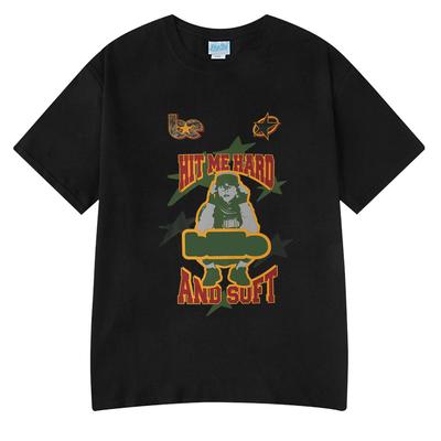 Hit Me Hard and Soft Tour Same Style T Shirt Mens Women Fashion Hip Hop T Shirts Cotton Loose Couple Style Tshirts Fans Gift
