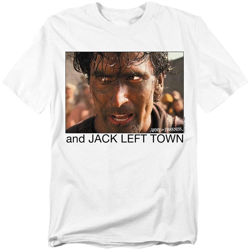 Army Of Darkness - Jack Left Town - Unisex Short Sleeve Children s T-shirt - White 100