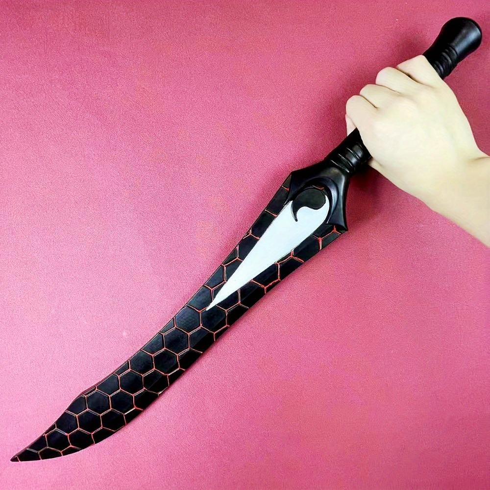 29inch PU Fate Stay Night Katana Anime Damascus Sword Cosplay Prop Ninja Knife Real Japanese Katana Samurai Original Sabre Toy