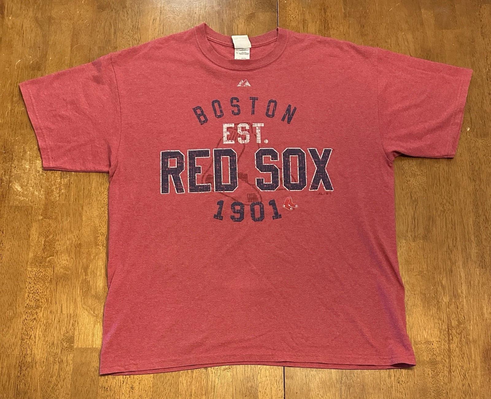 Boston Red Sox Majestic Graphic T Shirt XL S