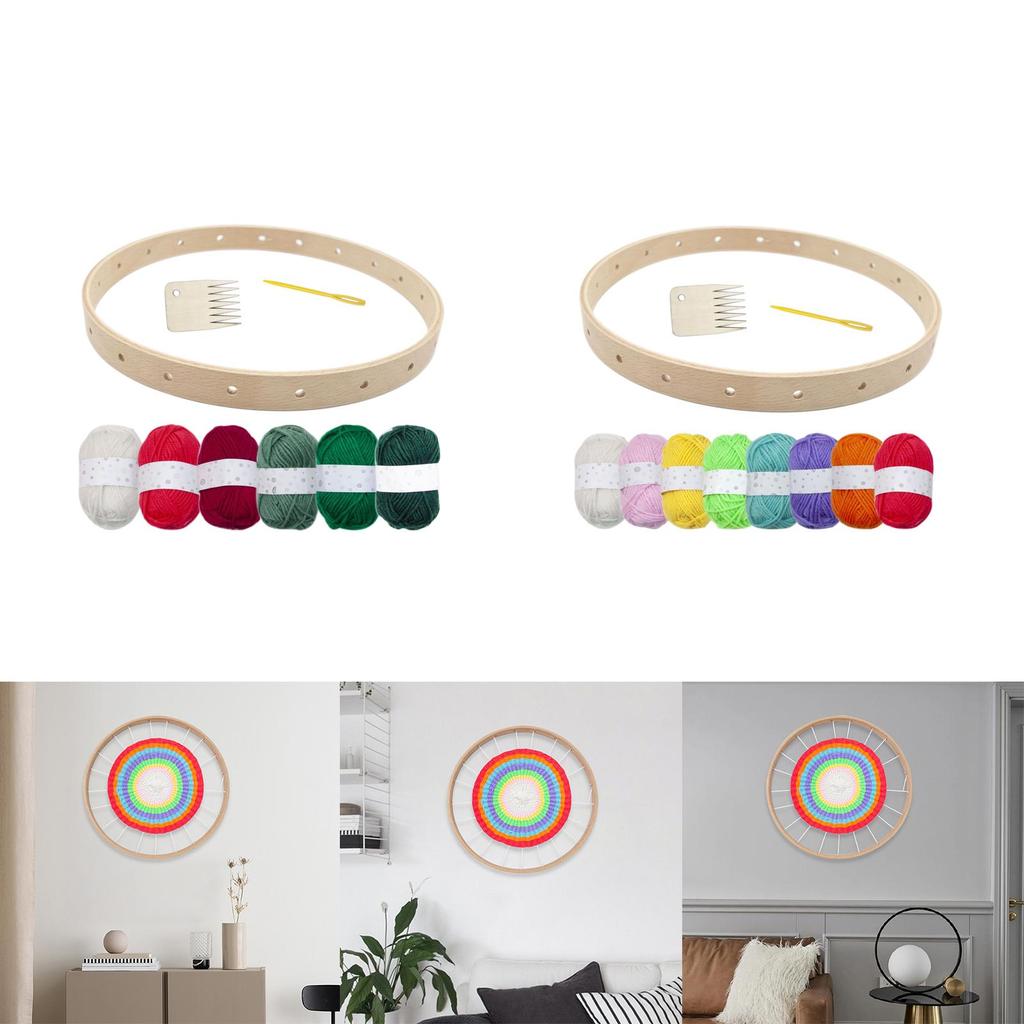 Beginner's Weaving Kit: Easy-to-Use Handwoven Material Set for Kids and Adults
