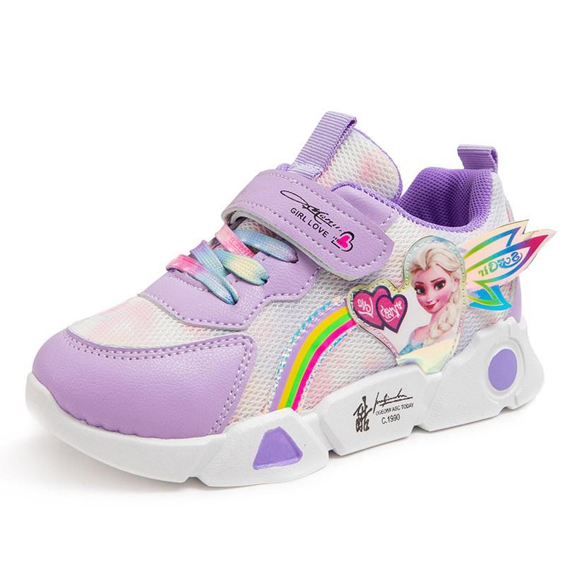 Kids Running Shoes Girls Boys Casual Sneakers Soft Sole Dad Size 26-37