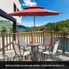 Outdoor Patio Umbrella with Dining Set
