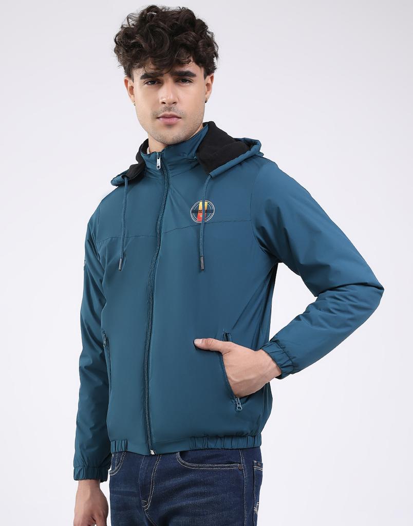 MONTE CARLO Men's Hooded Neck Full Sleeve Jacket