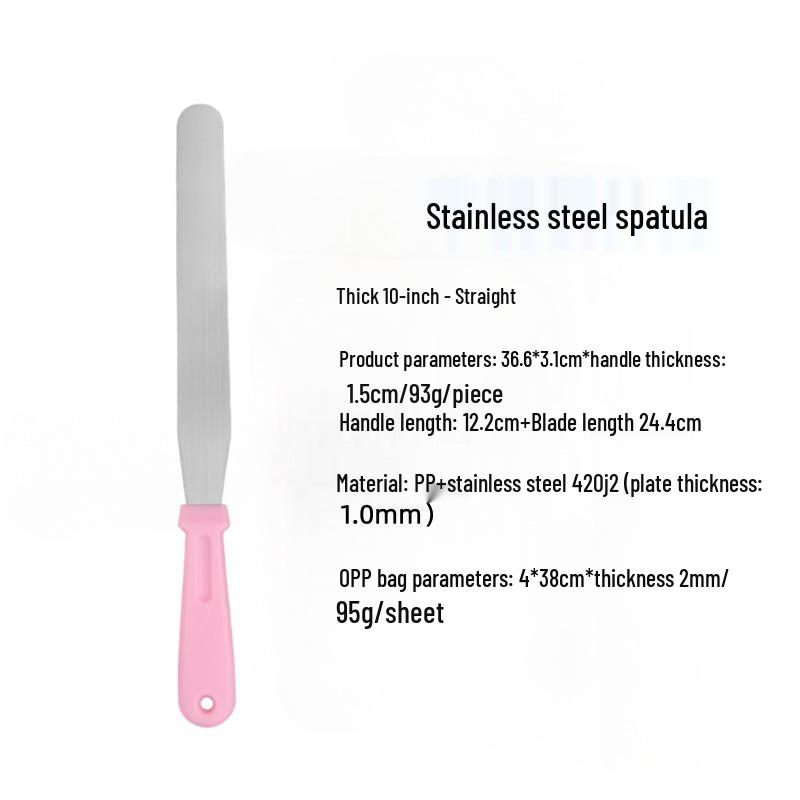 Wheat Straw Spatula & Cake Scraper Set