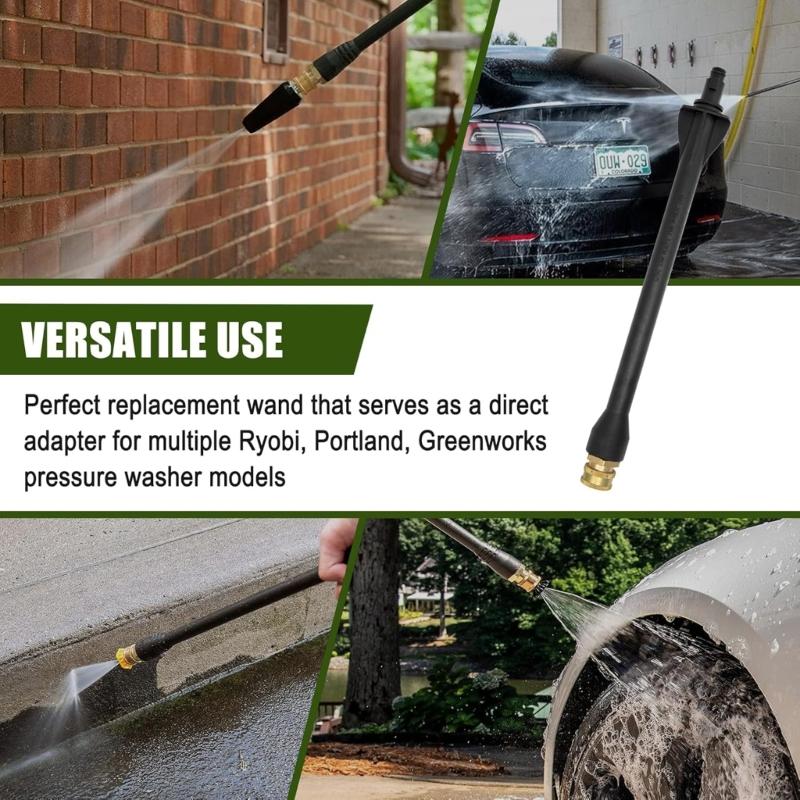 High Performances Pressure Washer Extension Wand Weather Proof Design 1/4Inch Quick Connector Nozzle For Outdoor Use
