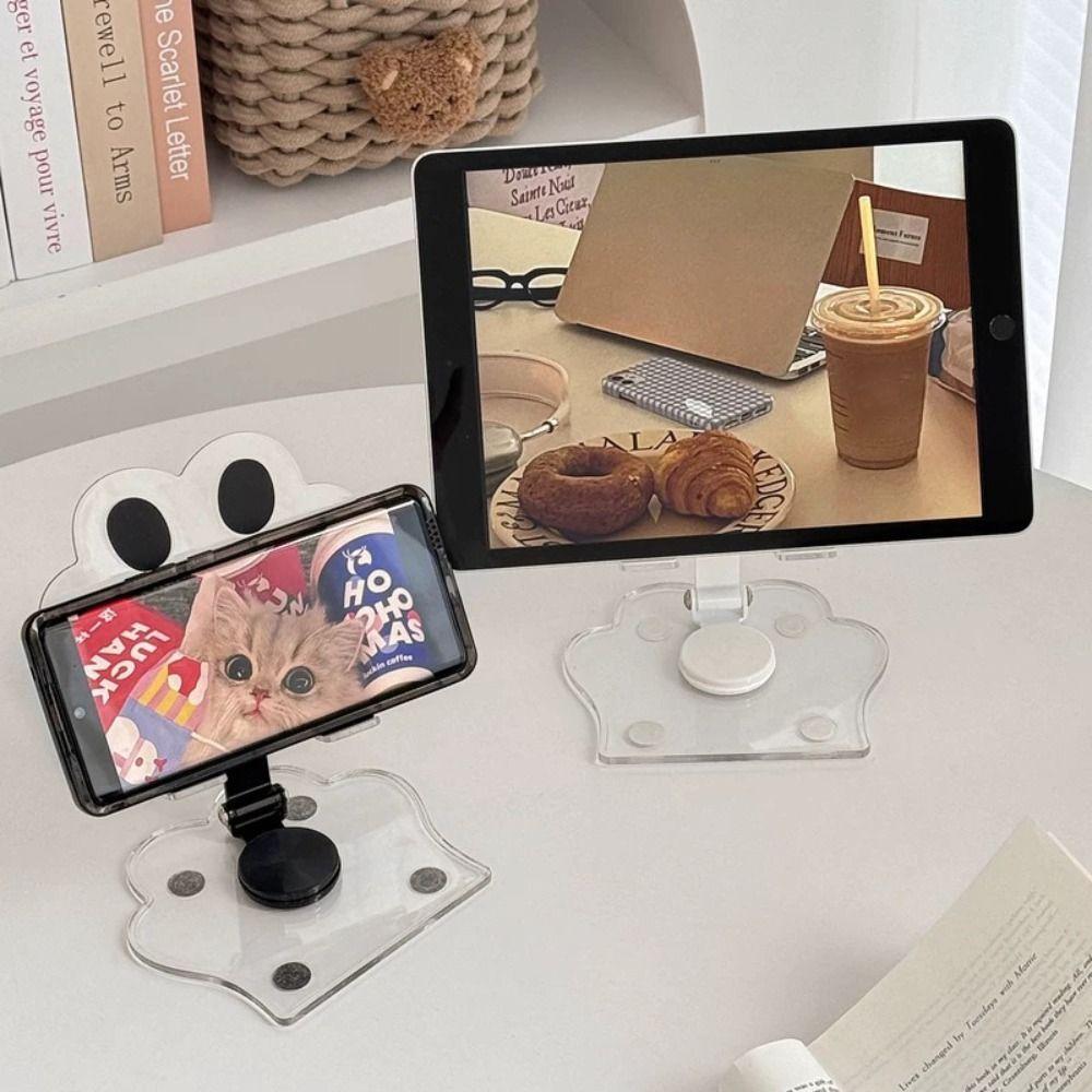 Foldable Phone Desktop Mount Rotatable Bracket Potable Tablet Computer Stand Holder Recording