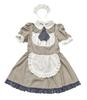 Clearstone Milk Cocoa Maid Cosplay Halloween Brown Women's Costume,