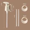 ABS Oyster Press Pump Bottle Head with Handle Oil Consumption Bottle Squeeze Mouth