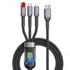 100W Super-Schnellladekabel für mehrere Geräte für Apple, Huawei, Typ-C und Android-Autoladegeräte