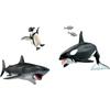 Takara Tomy Ania AA-02 Ocean Creature Hunter Set Animal Dinosaur Toy for Ages 3 and Up