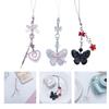 Bowknot Butterfly Heart Phone Charm Straps Car Keys Hanging Pendants Y2K Bag Decoration Lanyard Purse Accessories
