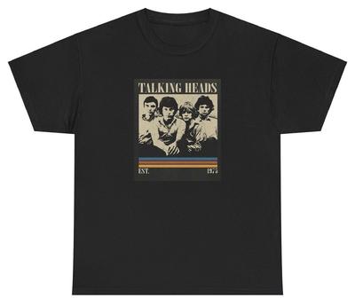 Stop Making Sense T-shirt Talking Heads Retro Indie Shoegaze Maglietta Band Rock