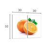 Szklana Płyta Ochronna Na Kuchenkę 2x30x52 Owoce