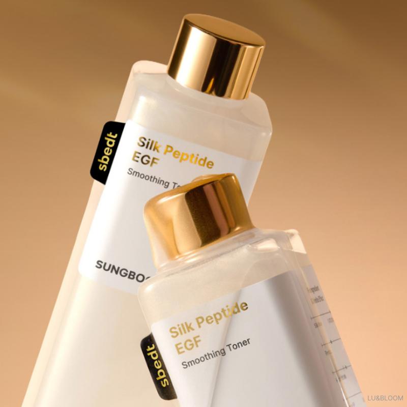 SUNGBOON EDITOR Silk Peptide EGF Intensive Smoothing Toner 300ml (+Free Gift)