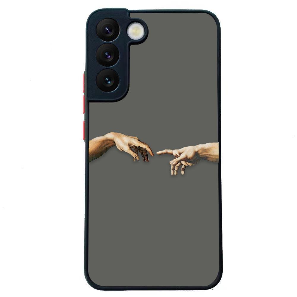 Vintage Classic Art Mona Lisa Shockproof Matte Phone Case For Samsung Galaxy S22 Ultra S21 S20 FE S10 S9 S8 S10E Plus 5G Cover
