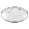 GREENPAN Glasdeckel 20cm Edelstahlgriff Vollständig physikalisch verstärkt Spülmaschinenfest
