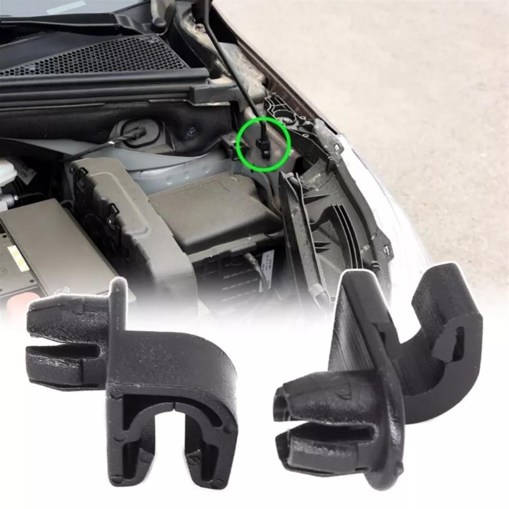 2Pcs Hood Bonnet Rod Support Stay Clip For Citroen C3 C4 Peugeot 2008 208 301 308