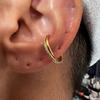 G23 Titanium Implant Grade Hinged Seamless Earrings Clicker Hoop Ring for Cartilage Helix Rook Septum Daith Tragus Conch