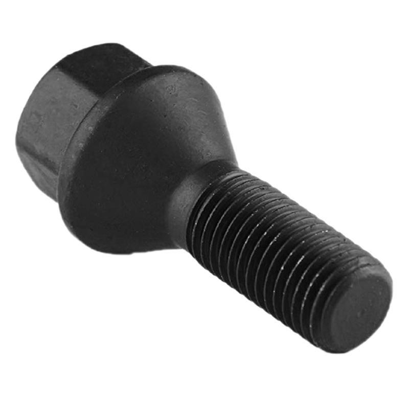 20 Adet Siyah Jant Cıvatası Bijon Somunu BMW E30 E36 E46 E60 E90 36136781150 İçin