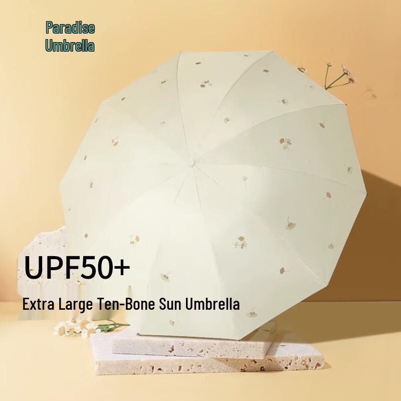 Tiangtang  Shuoguo  UV Protection Three-Fold Sun & Rain Umbrella