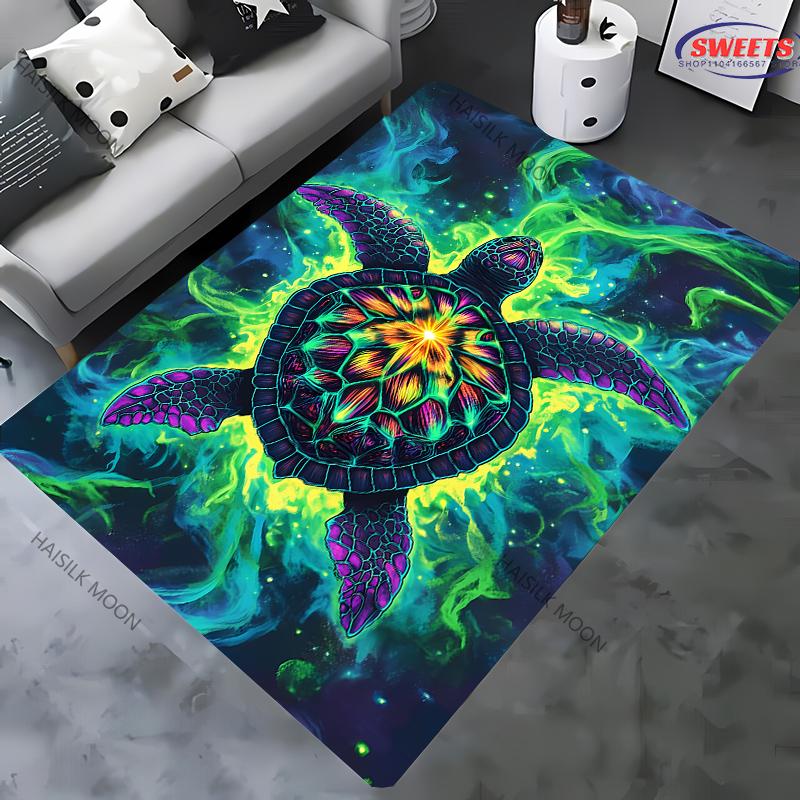 

17 Styles Turtle Printed Carpet Rug Modern Decorative for Living Room Bedroom Fast Arrive Gift 40x60cm (16x24in)
