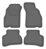 Tapetes de carro de veludo grafite para: Hyundai Accent I (X-3) em seguida (1994-2000)