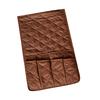 Space Saver Waterproof Sofa Couch Chair Armrest Organizer Holder, Multi- Use - Coffee, 90x34cm