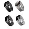 Magnetic Stainless Steel Band for Apple Watch 49mm 45mm 44mm 42mm Titanium Color Strap for IWatch Series 9 8 7 6 5 4 Se Ultra 2