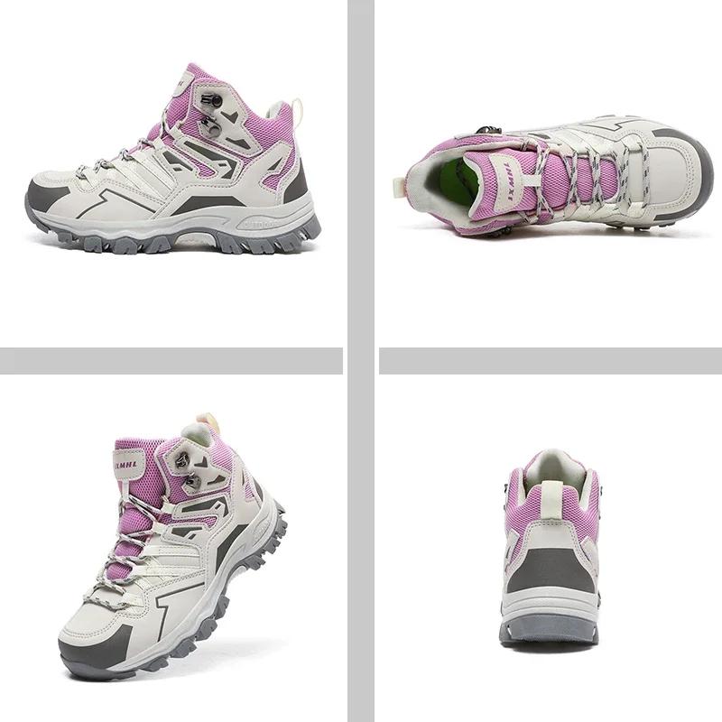 2025 Novinka Dámské prodyšné boty pro horskou turistiku Outdoorové boty Dámské Pánské Turistické boty Unisex Turistické boty Vodotěsné