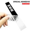 2pc Car Racing Stripe Stickers Rearview Mirror Reflective Vinyl Decals For BMW E46 E85 E60 F10 E39 F30 E36 F20 E87 E90 E70 X3 X5