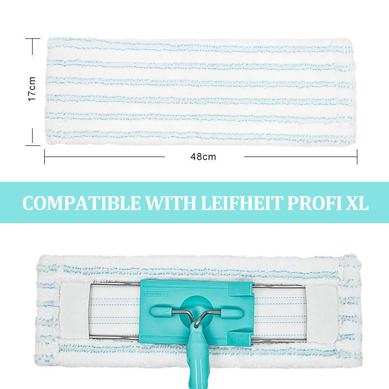 Leifheit Profi XL Mop Microfiber Replacement Pads