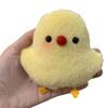 Super Cute Plush Chicken Keychain Kawaii Cartoon Chicken Doll Schoolbag Stuffted Toy Pendant Creative Gift for Friends Bag Decor