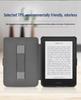 Compatible Kobo Clara HD Linen Texture Protective Leather Case for 2018 Model & Tolino Shine 3