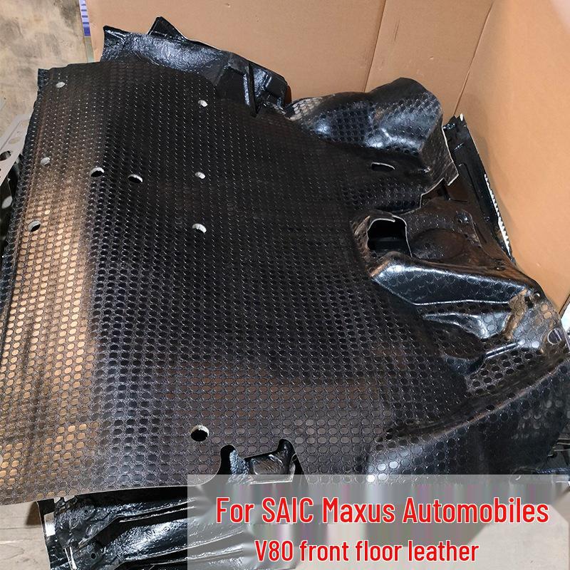 SAIC Maxus V80 Leather Floor Mats: Front & Rear