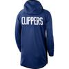 Nike Los Angeles Clippers Logo Print Comfortable Casual Sports Jacket Men Jacket Blue AT8468-495