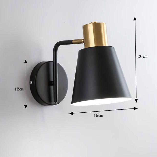 Nordic Minimalist Adjustable Wall Lamp for Bedroom or Corridor