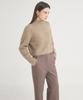 THEFRHT Wool Stripe Flare Pants (Brown)