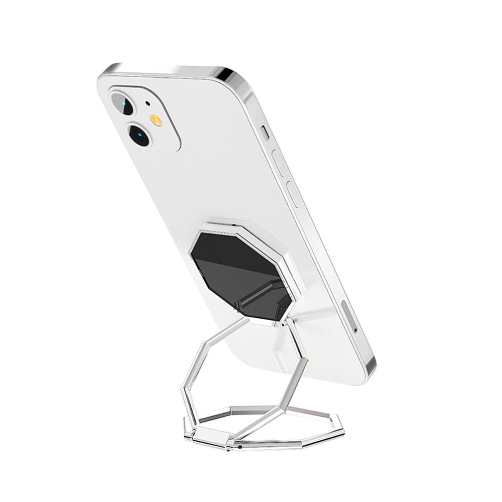 360 Rotation Metal Desktop Phone Holder Foldable Ring Buckle Retractable