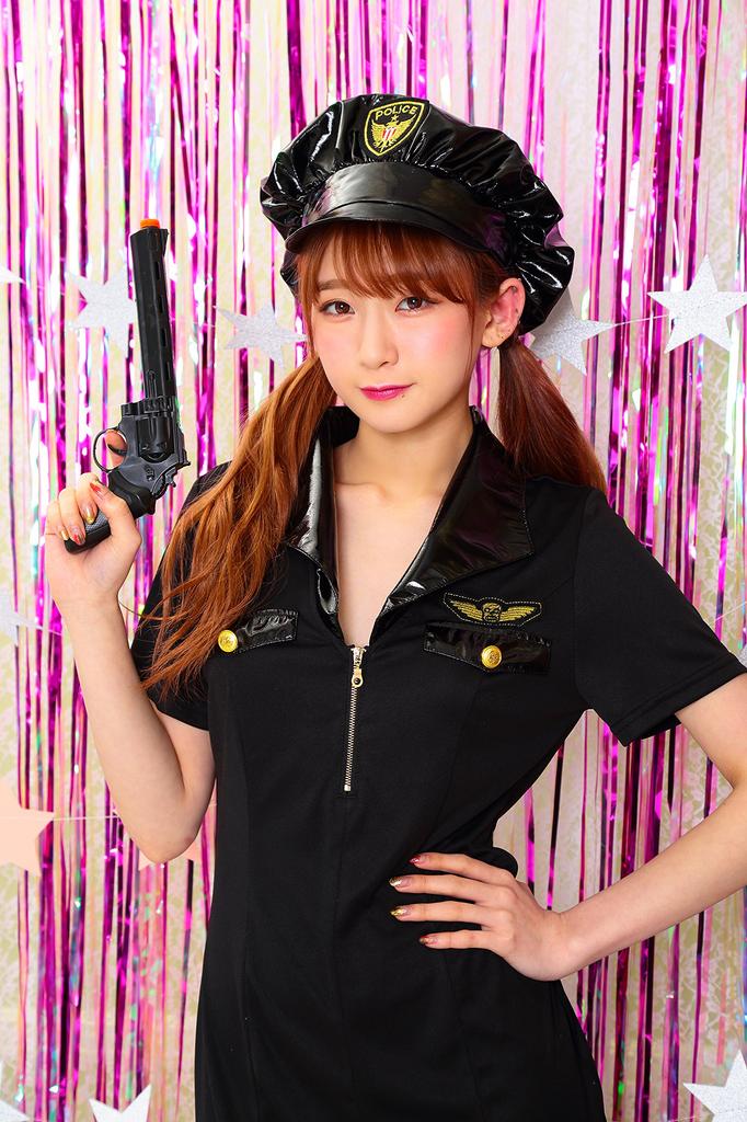 Party City Tokimeki Graffiti Cosplay Cool Police Black Women's