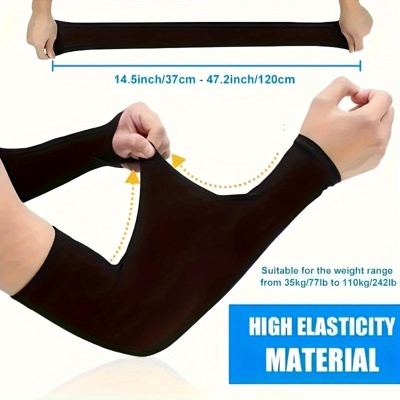 3pcs Ice Sleeves In Solid Colors for Both Men And Women, Summer Arm Covers, Straight Breathable Arm Sleeves Suitable for Cycling