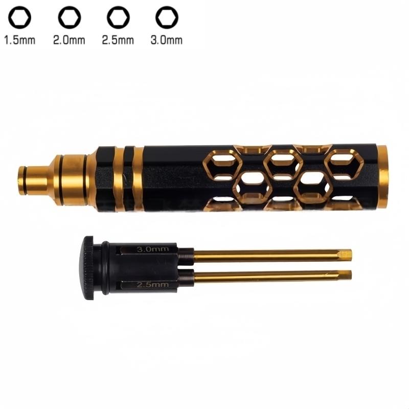 4 In 1 Hex Screw Driver Screwdriver Set 1.5mm 2.0mm 2.5mm 3.0mm Hexagon Tool For FPV Racing Drone Heli Airplane Car Boat RC Part