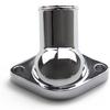 CarBole 50 Degree Chrome Plated 2660 Water Neck Thermostat Housing Fits For Chevy Small Big Block For Chevy (WTN1006)