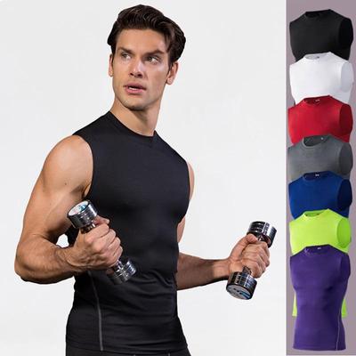 Men's Sports Vest Running Quick Dry Bodybuilding Fitness Tank Training Jogging Sleeveless Outdoors Tops