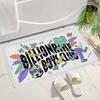 B-Billionaire Boys Club Fashion Bathroom Mat Anti-slip Absorb Water Long Strip Cushion Bedroon Mat Welcome Doormat
